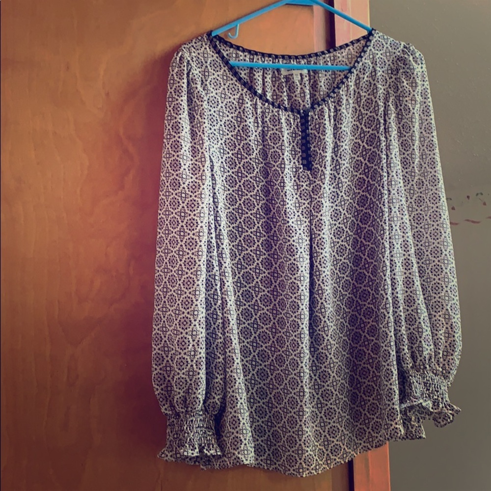 Max Studio peasant top